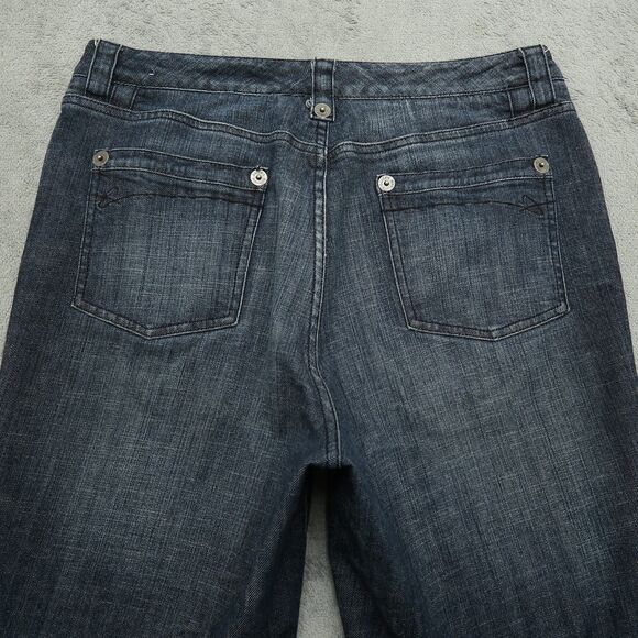Chico's Platinum Jeans Women's Size 1.5 US-10 High-Rise Garret Crop 22.5" Inseam - Picture 14 of 16